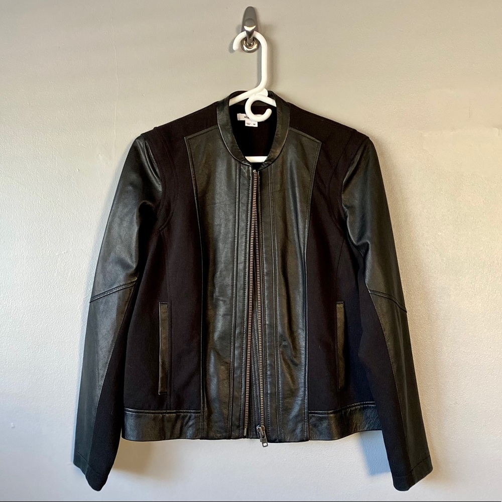 Helmet Lang Women’s Black Leather Jacket